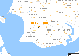 map of Nema Kunku