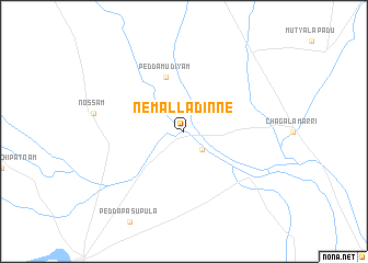 map of Nemalladinne