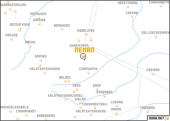 map of Ne‘mān