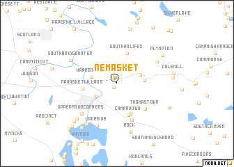 map of Nemasket