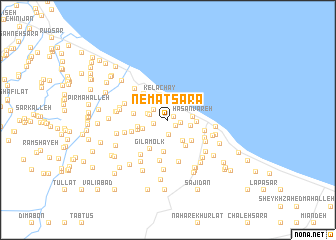 map of Ne‘mat Sarā