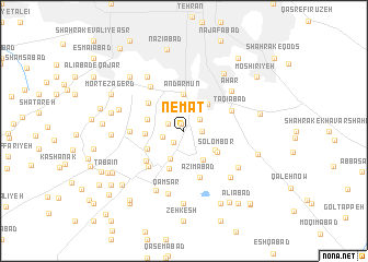 map of Ne‘mat