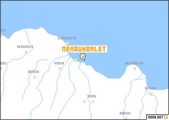 map of Nemau Hamlet