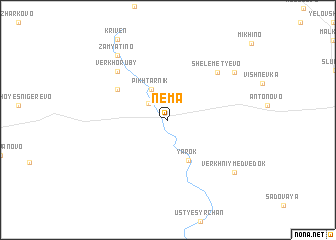 map of Nema