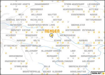 map of Nemden