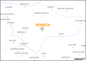 map of Nëmdezh