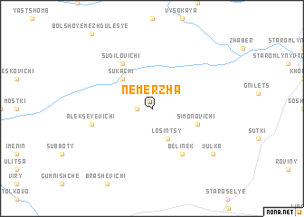 map of Nemerzha