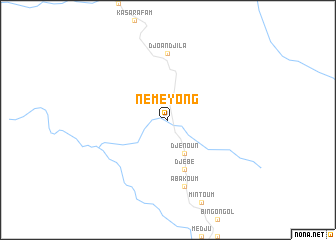 map of Néméyong