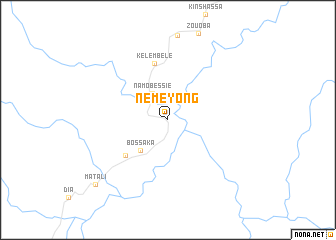 map of Néméyong