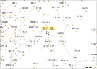 map of Nemibli