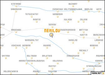 map of Nemilov