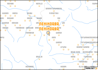 map of Nemimoaba