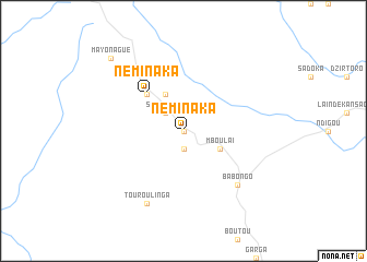 map of Néminaka