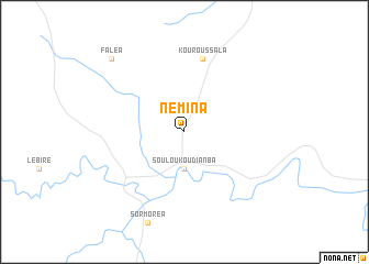 map of Nemina