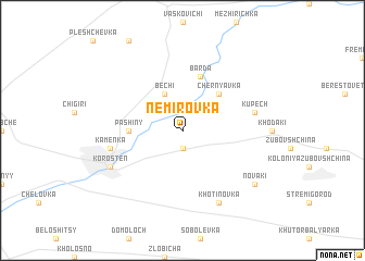 map of Nemirovka