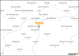 map of Nemir