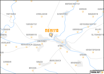 map of Nemiya