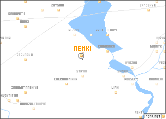 map of Nemki