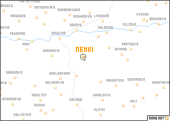 map of Nemki