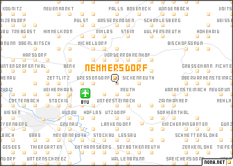 Nemmersdorf (Germany) map - nona.net