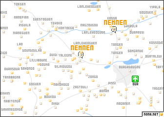 map of Nemnen
