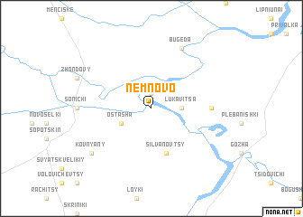 map of Nemnovo