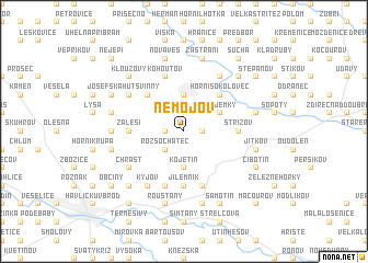 map of Nemojov