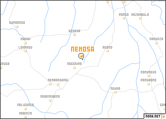 map of Nemosa