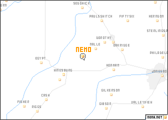 map of Nemo