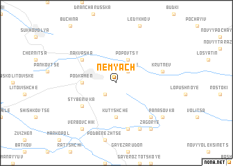 map of Nemyach