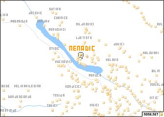 map of Nenadić