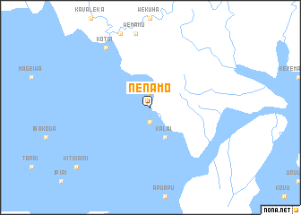 map of Nenamo