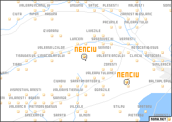 map of Nenciu