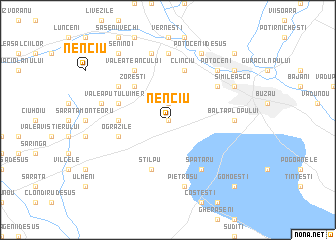 map of Nenciu