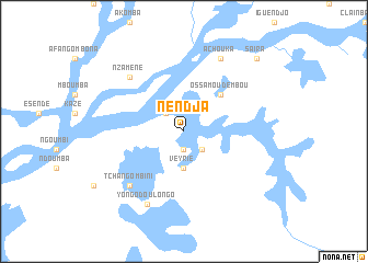 map of Nendja