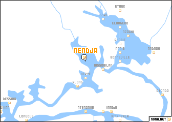 map of Nendja