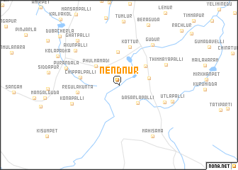 map of Nendnūr