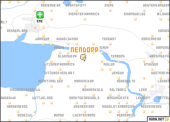 map of Nendorp