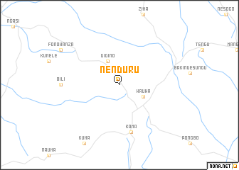map of Nenduru