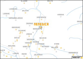 map of Nenedica