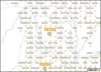 map of Nenge