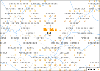 map of Nengge