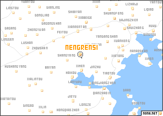 map of Nengrensi