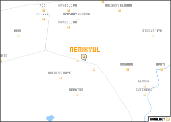 map of Nenikyul\