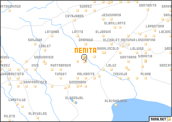 map of Nenita