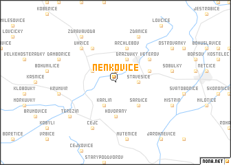 map of Nenkovice