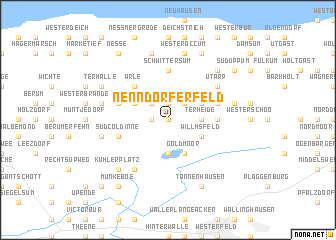 map of Nenndorferfeld