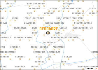 map of Nenndorf