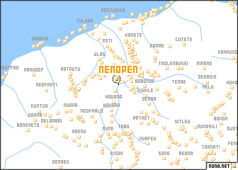 map of Nenopen