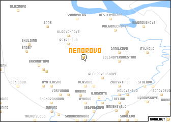 map of Nenorovo